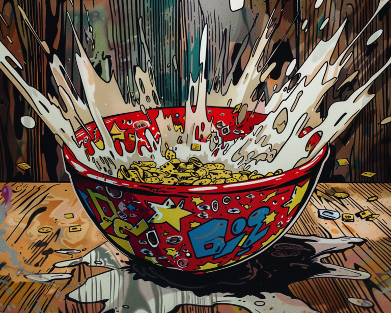 crispy_caliente_Cereal_bowl_comic_book_style_e73bd87f-af39-4ece-845b-943e2e362eb3